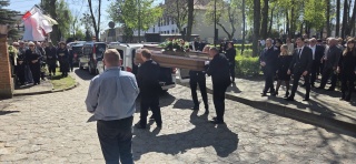 Ostatnie pożegnanie Piotra Zabłockiego, wójta gminy Raciążek [zdjecia]