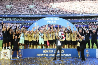Puchar Polski: Czekali ponad pół wieku. Górnik wraca z Warszawy z trofeum