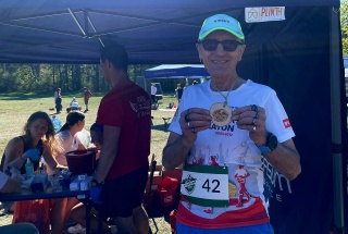 Ultramaraton w Myślęcinku. Biegacze pokonali 52 kilometry dla celów badawczych [zdjęcia]