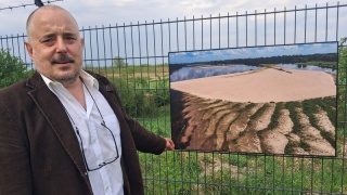 Rzeka pozwoliła na siebie spojrzeć z zupełnie innej strony. Z Wisłą najlepiej na zdjęciu [wystawa]
