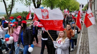 Europejska parada na ulicach Włocławka. Wspomnienie tego, co stało się 76 lat temu