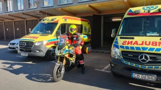 Regionalne motoambulanse już w pracy. Jest apel do kierowców [zdjęcia]