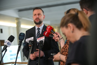 Pierwsze trzy samoloty F-35 już lecą do Polski. Wieczorem dotrą do bazy w Łasku