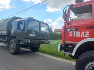 Wymagające ćwiczenia: równocześnie służby miały reagować na pożar szkoły i bombę pod drzwiami wójta