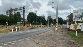 Problemy kierowców na przejeździe kolejowym w Laskowicach niedaleko Świecia