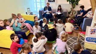 Uczniowie z bydgoskiego Braillea dołączyli do ogólnopolskiej akcji czytelniczej [zdjęcia]