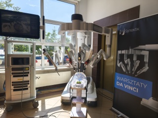 Mieszkańcy Włocławka mogli usiąść za sterami robota da Vinci [zdjęcia]