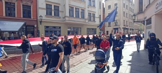 Ulicami Torunia przeszedł Marsz Bezpieczeństwa