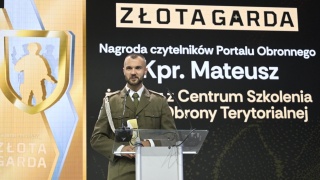 Żołnierz z Grudziądza z prestiżową nagrodą. Przekaże ją na pomoc bohaterskiemu policjantowi