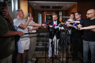 Przesłuchanie byłego ordynatora Szpitala Południowego trwało cały dzień. Protokół liczy 29 stron