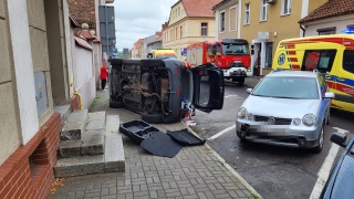 Jadąc pod prąd staranował pięć osób w Chełmnie. Sprawa może zostać umorzona
