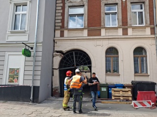 Po osunięciu ściany przy Sienkiewicza w Bydgoszczy. Kiedy mieszkańcy wrócą do kamienicy