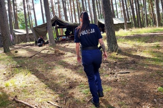 Kujawsko-Pomorskie. Trwają kontrole służb w obozach harcerskich [zdjęcia]
