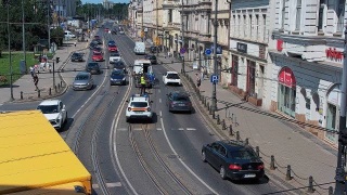 Pękła szyna w centrum Bydgoszczy. Tramwaje kursowały zmienionymi trasami [AKTUALIZACJA]