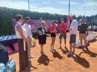 Ależ ona gra Agnieszka Radwańska w Rypinie. Nadal imponuje sportową formą
