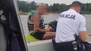 43-latka pływała skuterem wodnym i wpadła w ręce policyjnych wodniaków. Była poszukiwana