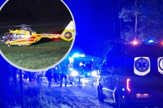 Koszmarny wypadek. Pijany kierowca potrącił ośmioro młodych ludzi niedaleko Tucholi [zdjęcia]
