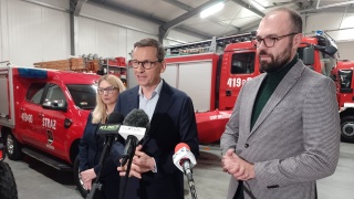 Morawiecki podczas wizyty w regionie skomentował zmiany w bydgoskiej radzie miasta