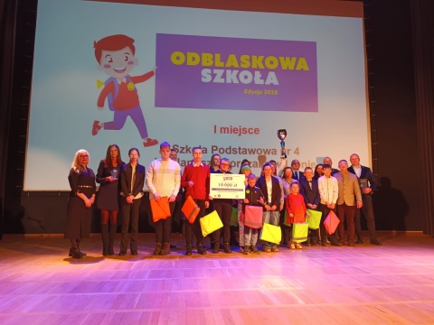 Uczniowie SP nr 4 w Lipnie będą reprezentować nasz region w Ogólnopolskim Konkursie Odblaskowa szkoła