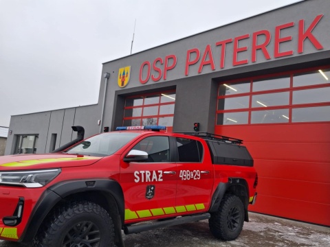 Nowa remiza OSP Paterek gotowa na akcje, ale i na kryzys. To dla nas motywacja [zdjęcia]