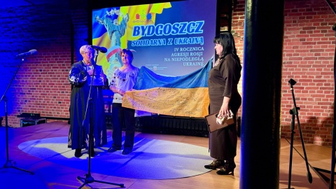 Tej rocznicy nie powinno być. Obchody rocznicowe napaści Rosji na Ukrainę w Młynach Rothera [zdjęcia i wideo]