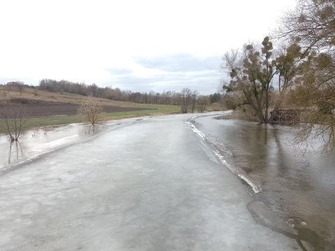 Uwaga, stan alarmowy na Drwęcy pod Toruniem. Poziom wody może się jeszcze podnieść [zdjęcia]
