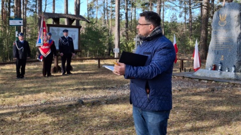 Pamięci Wilka  Żołnierza Wyklętego. Uroczystości w Lipinkach w Borach Tucholskich [zdjęcia i wideo]