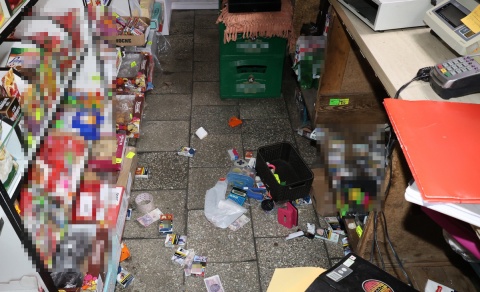 Włamywał się do sklepów i myjni samochodowych. Policja z Radziejowa go złapała