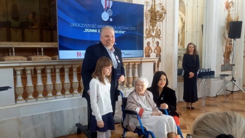 Reportażysta Polskiego Radia PiK Michał Słobodzian z odznaczeniem „Dumni z Powstańców” [zdjęcia]