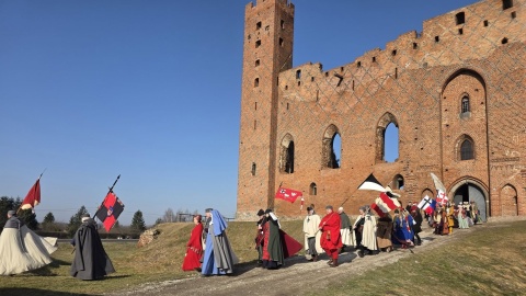 Stoją murem za zamkiem w Radzyniu Chełmińskim. Krzyżacka twierdza do remontu