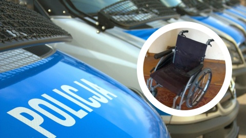 Ukradł wózek inwalidzki, by odwieźć pijanego kolegę. 47-latek w rękach policji z Radziejowa