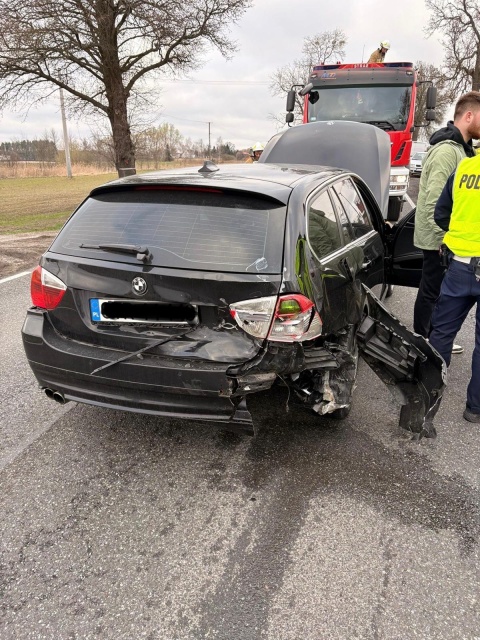 Dwa wypadki od rana i dwie osoby ranne. Utrudnienia na DK 25 i DK 67