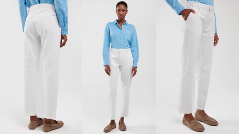 Jak nosić chinosy damskie, aby połączyć wygodę, elegancję i nowoczesny styl na co dzień [reklama]