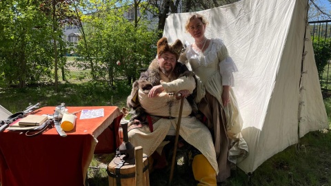 Tak się bawi szlachta Piknik historyczny w Muzeum Kanału Bydgoskiego [zdjęcia]