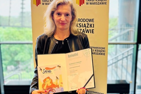 Bydgoska autorka lubianych książek dla dzieci wyróżniona podczas warszawskich targów