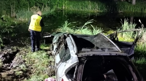 Znamy przyczynę śmierci ofiar wypadku w miejscowości Brzuze w powiecie rypińskim