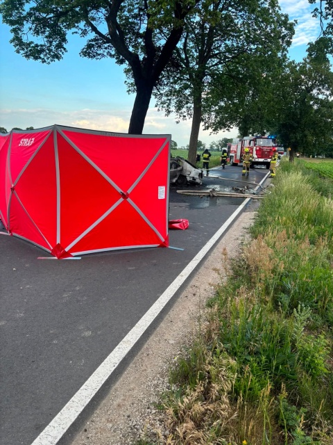 Śmiertelny wypadek w miejscowości Cichoradz, w gminie Zławieś Wielka
