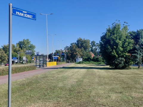Skwer Praw Kobiet już nie tylko z nazwy. To się zmieni na włocławskim zieleńcu