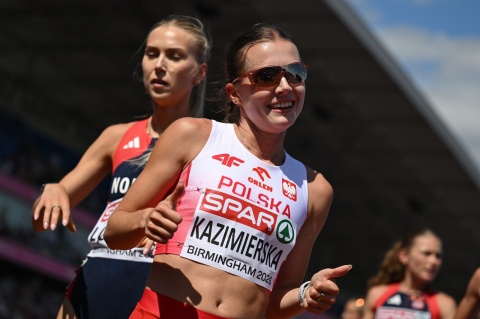 ME w Birmingham 2026: Kazimierska awansowała do finału na 1500 metrów. Spory spadek Sułek-Schubert