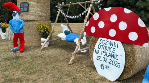 Słomiany Shrek, Gargamel i Smerfy. Rolnicy dali znak, że powoli schodzą z pól [zdjęcia]