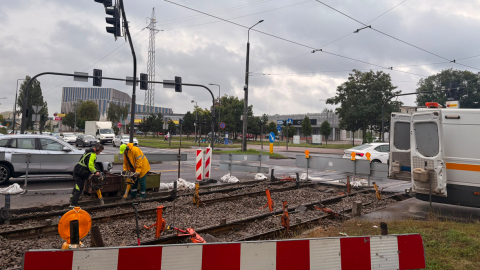 Kolejny etap remontu torowiska i zmiany na ul. Gdańskiej w Bydgoszczy. Utrudnienia również w Fordonie