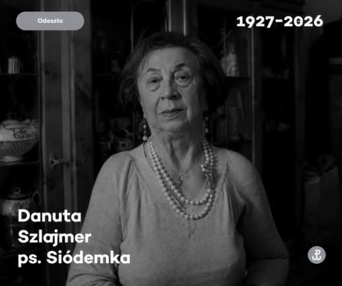 Zmarła Danuta Szlajmer ps. Siódemka, łączniczka i sanitariuszka w Powstaniu Warszawskim