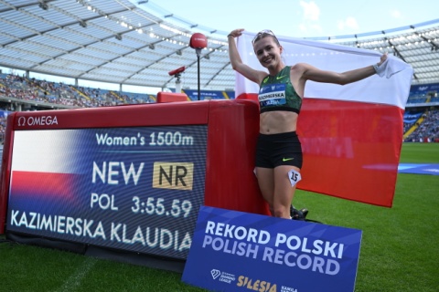 Kazimierska pobiła rekord Polski. Do podium zabrakło jednej setnej