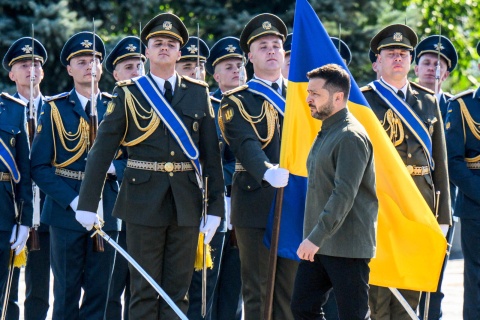 Wołodymyr Zełenski: W 35. rocznicę niepodległości pozostajemy zjednoczeni i zdolni do walki