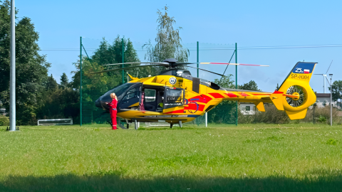 Upadek półtorarocznej dziewczynki z balkonu pod Brodnicą. Prokuratura: To mógł być nieszczęśliwy wypadek