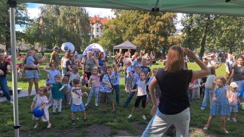 Bydgoski Park Kochanowskiego zamienił się w Cyrkowy Zakątek i Miasteczko Festiwalu Pozytywka