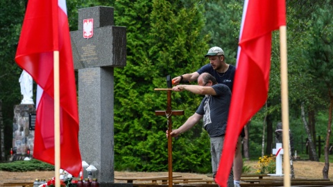 Uroczystości pogrzebowe szczątków 55 Polaków na Wołyniu