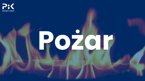 Pożar warsztatu w Ślesinie. Dwie osoby z poparzeniami drugiego stopnia