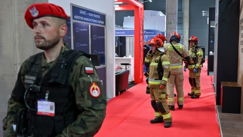 Kielce: dwie kobiety zatrzymane po incydencie na targach obronnych. Interwencja w naszym regionie