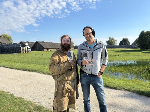 Radio PiK nadaje na żywo z 31. Festynu Archeologicznego w Biskupinie